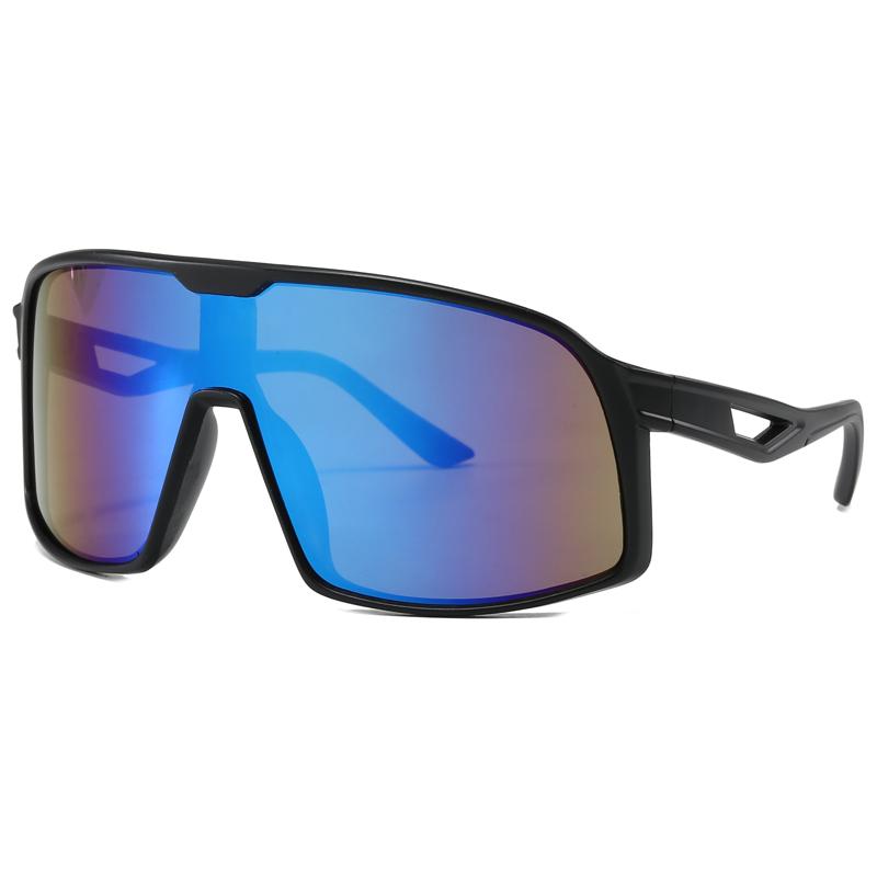 Защитные очки Оверсайз Зеркальные Велосипедные Солнцезащитные очки Мужские Женские Дизайнерские Солнцезащитные очки Спорт на открытом воздухе Вождение UV400 Очки