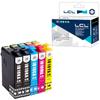 LCL for Epson IB10 IB10CL4A IB10KA IB10CA IB10MA IB10YA Packs 2 Black Cyan Magenta Compatible Ink Cartridge Compatible (5 Yellow) Model EW-M530F
