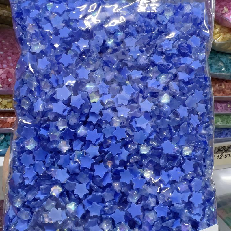 Мокка Глиттер Звезда Нейл-арт и Заколки для волос Аксессуары из смолы