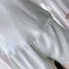 Женский летний пижамный комплект из ледяного шелка с кружевной отделкой и чашечками