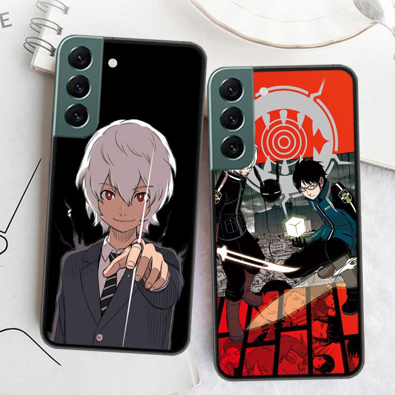 World Trigger Куга Юма Телефон Для Samsung Galaxy S24 S22 Ultra S21 Plus S20 S23 FE Чехол S10 S10E S9 S8 S7 Edge Обложка Силиконовый Так