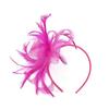 Retro Ladies Headwear Hat Decor Fascinator Headband Hair Clip Women Feather Large Floral