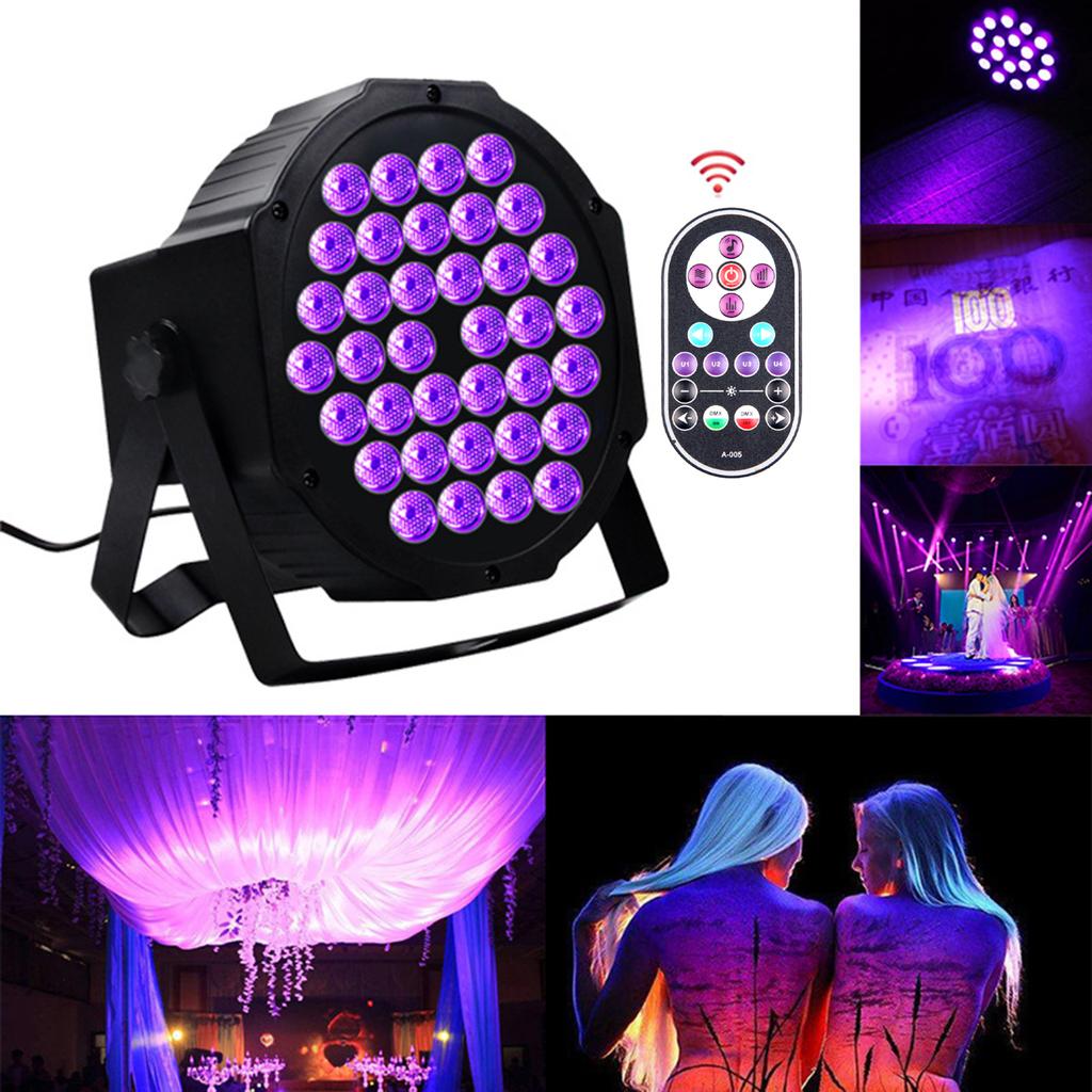 A C110-240V 36W 36 LEDs Par Light Stage Lamp Lighting Fixture with Controller Diverse Lighting
