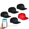 Bluetooth LED Display Cap with APP Control - Cotton Duckbill Hat for Dynamic Messages