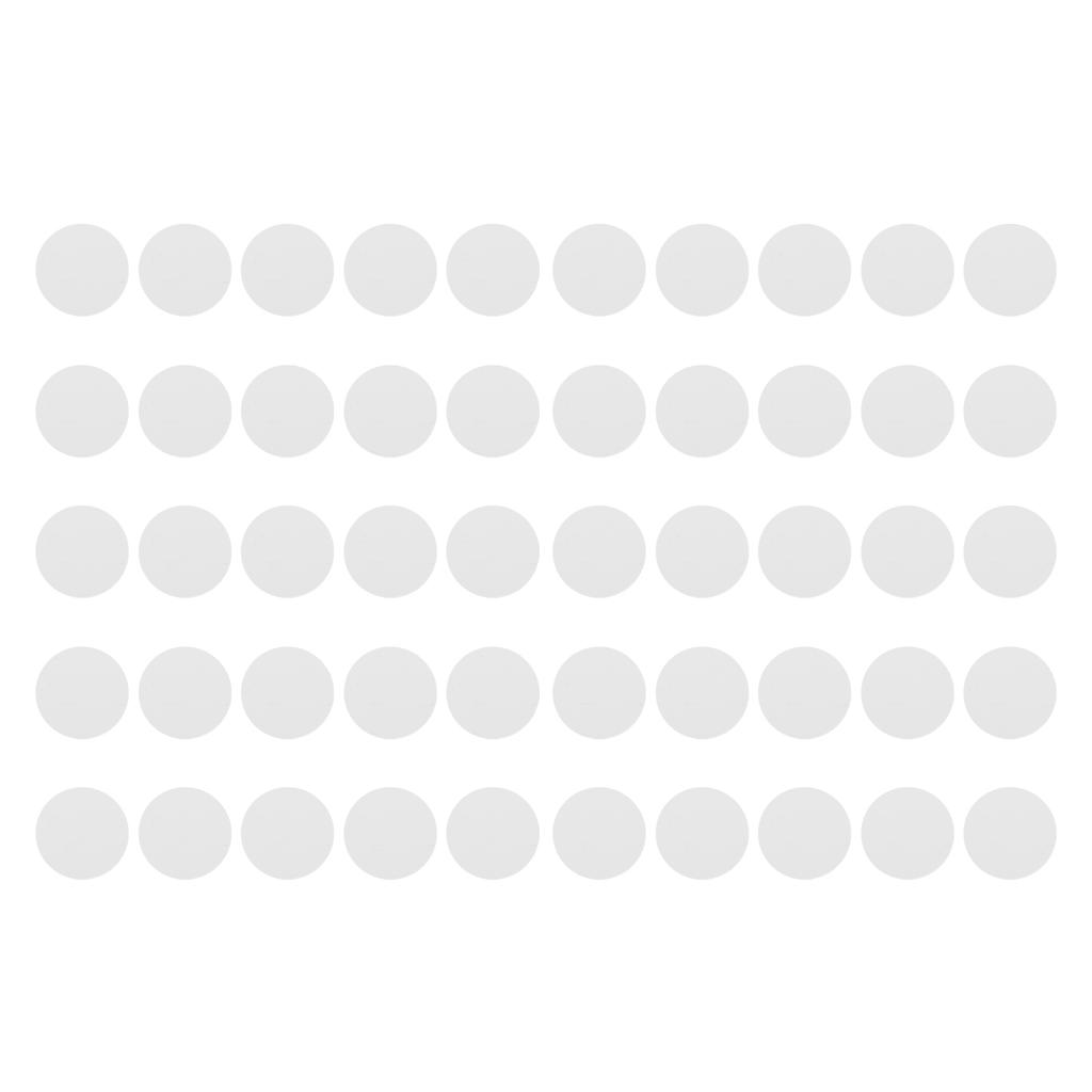 50 шт. ПВХ монета карта тег 25 мм круглая пустая белая для контроля доступа учета рабочего времени