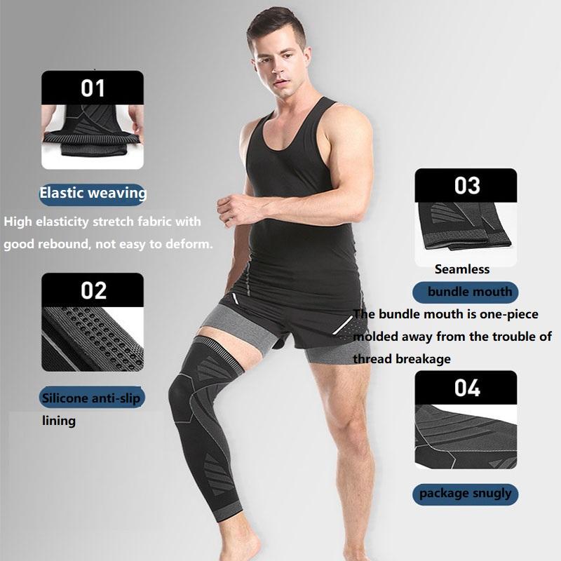 1Pcs Leg Compression Sleeves For Cycling Running Support Calf Sleeve Warmers For Men Women Htt03