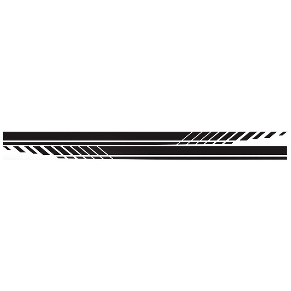 2Pcs Multi-color Car Side Stickers Universal Car Side Door Stripe Car Body Side Decal Off-Road