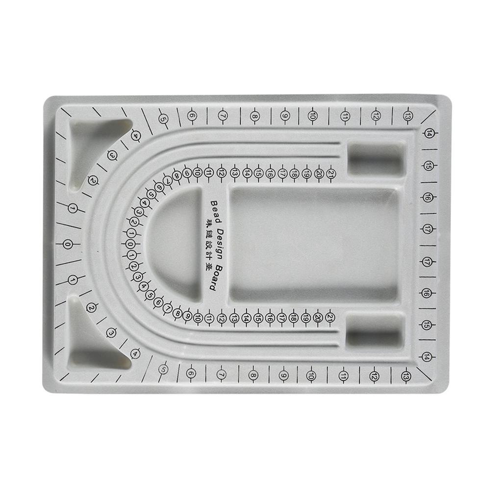 Bead Board Necklace Beading Jewelry Organiser Tray Design DIY Craft Tool