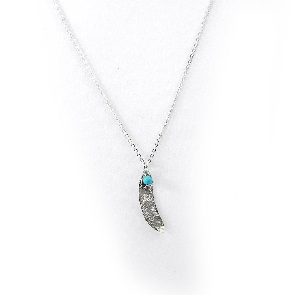 Les Trésors De Lily [G9334] - Серебряное ожерелье «Навахо» с бирюзой