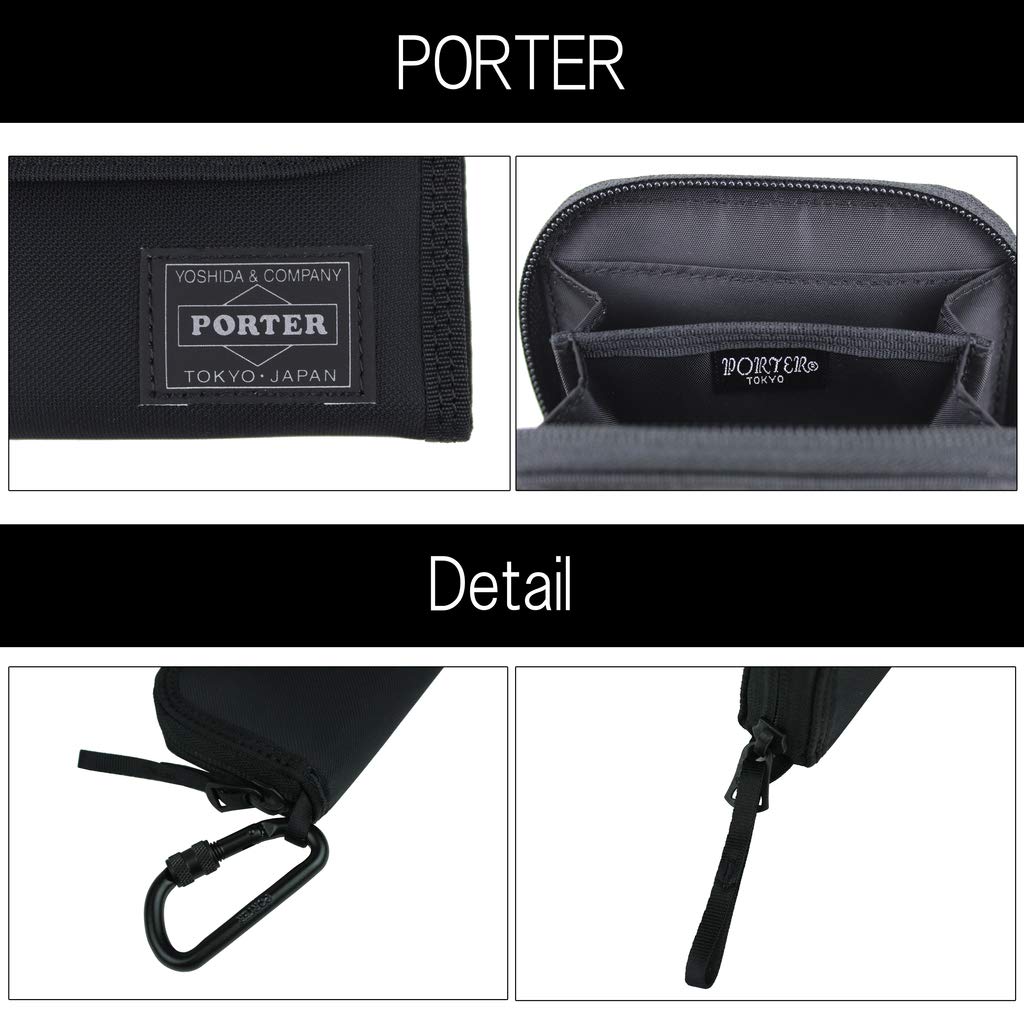 Porter PORTER COMPART футляр для монет и карт 538-16172 черный10