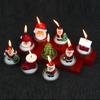 Christmas Candles Santa Snowman Candles Party Wedding Festival Decoration 3PC
