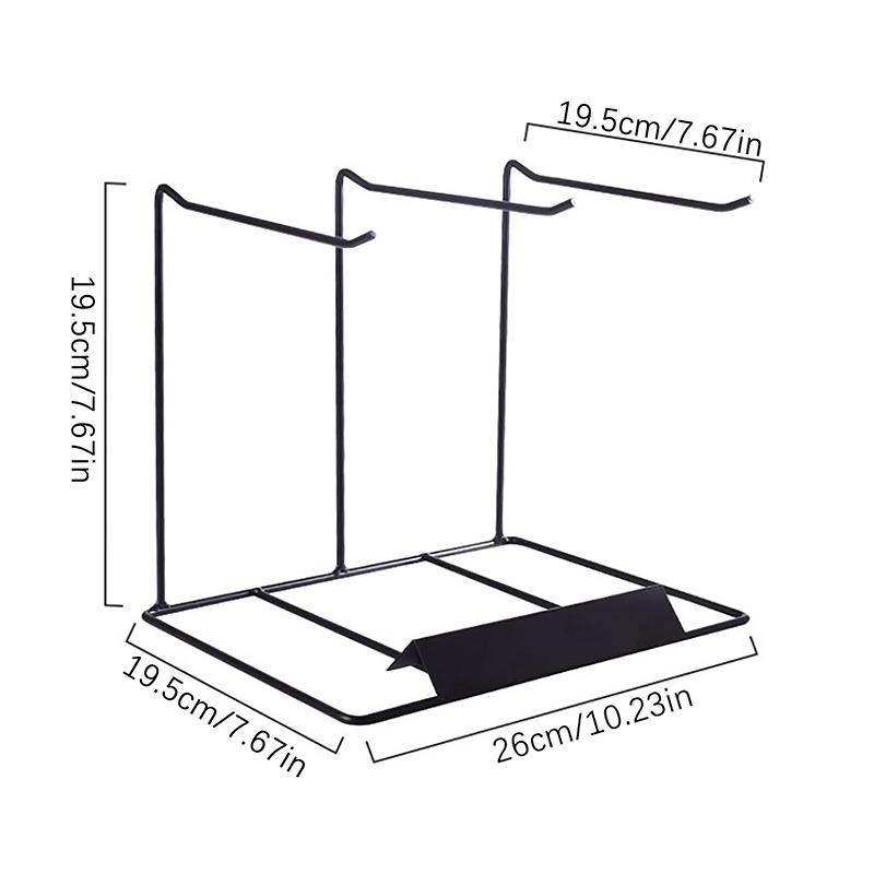 Подставка для демонстрации украшений из железа, настольный держатель для хранения всякой всячины, стойка для украшений для ожерелий, браслетов, сережек, колец, повязок на голову