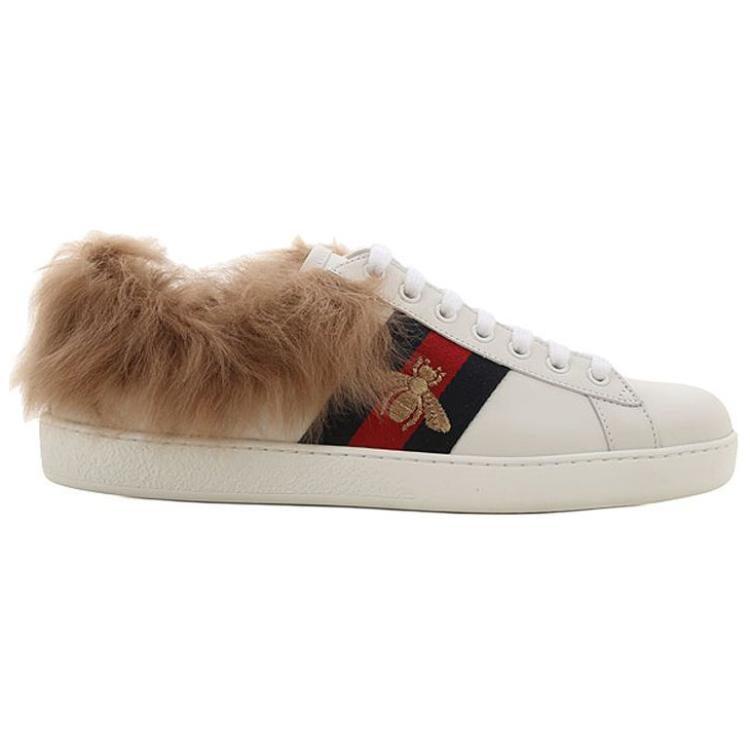 Gucci Женская шерстяная вышитая 'Пчела' Ace 496093 0FI50 9096