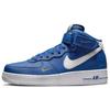 Air Force 1 Mid 07 LV8 40th Anniversary - Blue Jay Men Sneakers Yellow-Ochre White Sail DR9513-400