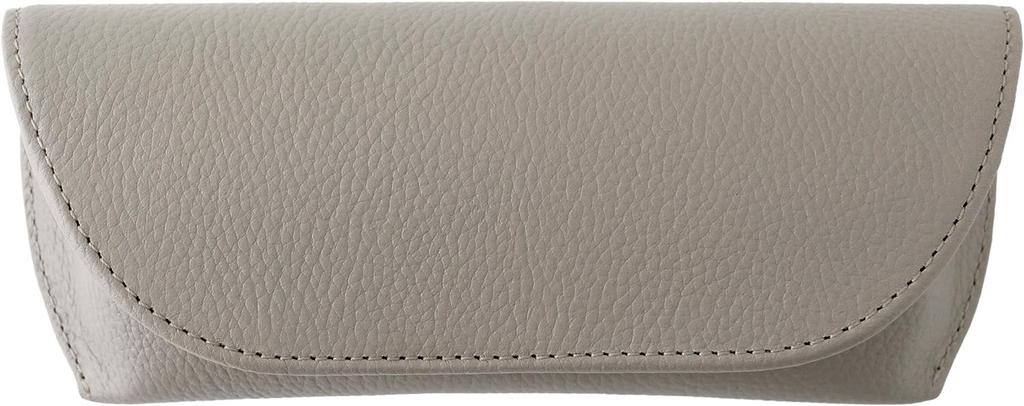 Чехол-футляр для очков, Серо-бежевый, OSL-5402