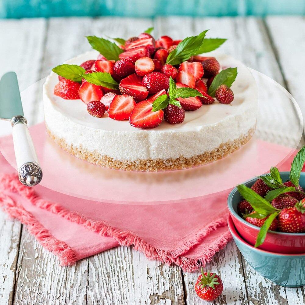 Reusable Cake Base Plate Acrylic Cakes Decorating Tools Useful Round Cake Board  Cake