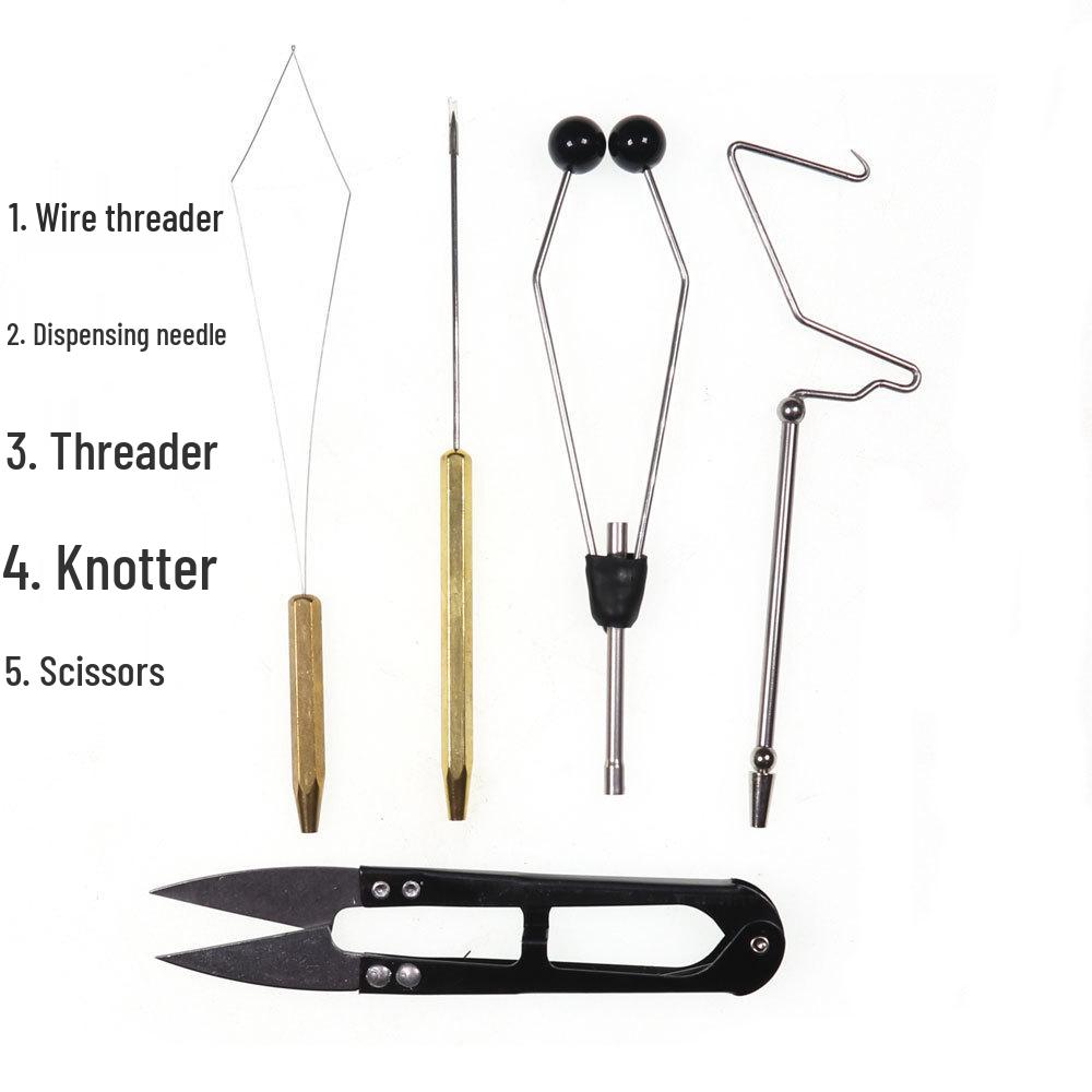 Тисочки-плоскогубцы для вязания мушек и вращающийся набор инструментов для приманок