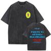 Vintage Washed Bad Bunny Debi Tirar Mas Fotos 2026 Graphic Tshirts Men Women Harajuku Hip Hop Loose ONeck Short Sleeve Tshirt