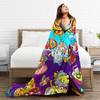 Super Soft Super Zings Throw Blanket Premium Flannel Fleece Lightweight Funny Superzings Bed Blanket Cozy Fluffy Blankets