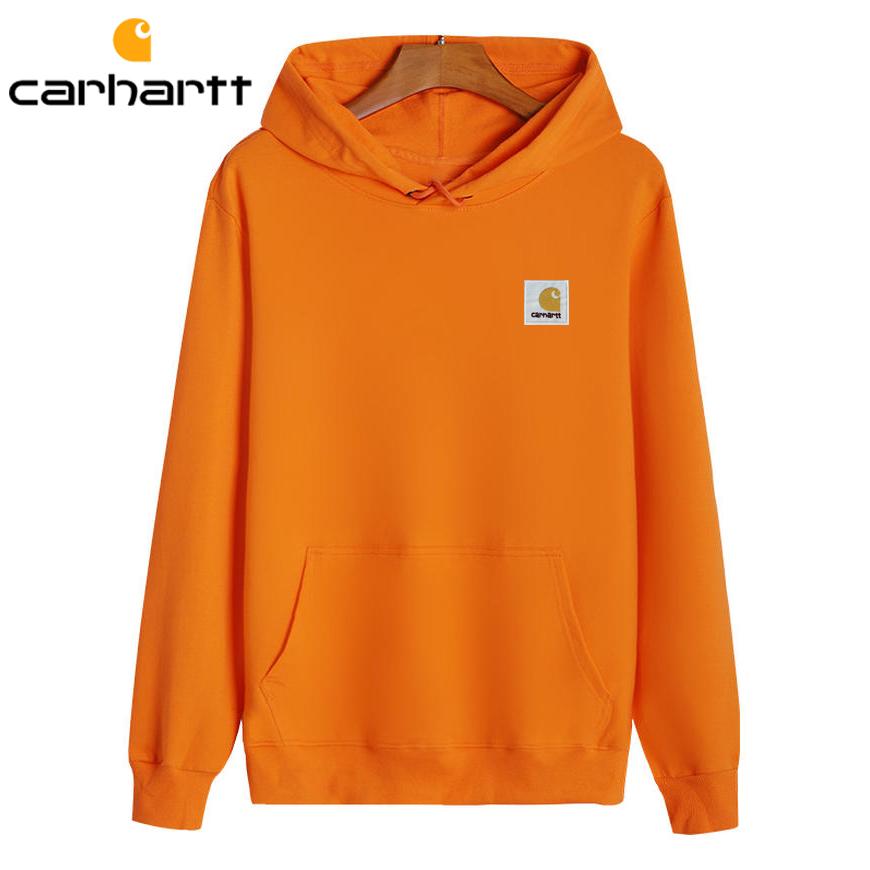 carhartt 2025 New Spring and Autumn Plus-size Thin Style Cloth Sticker Logo Cotton Hooded Couple Hoodie