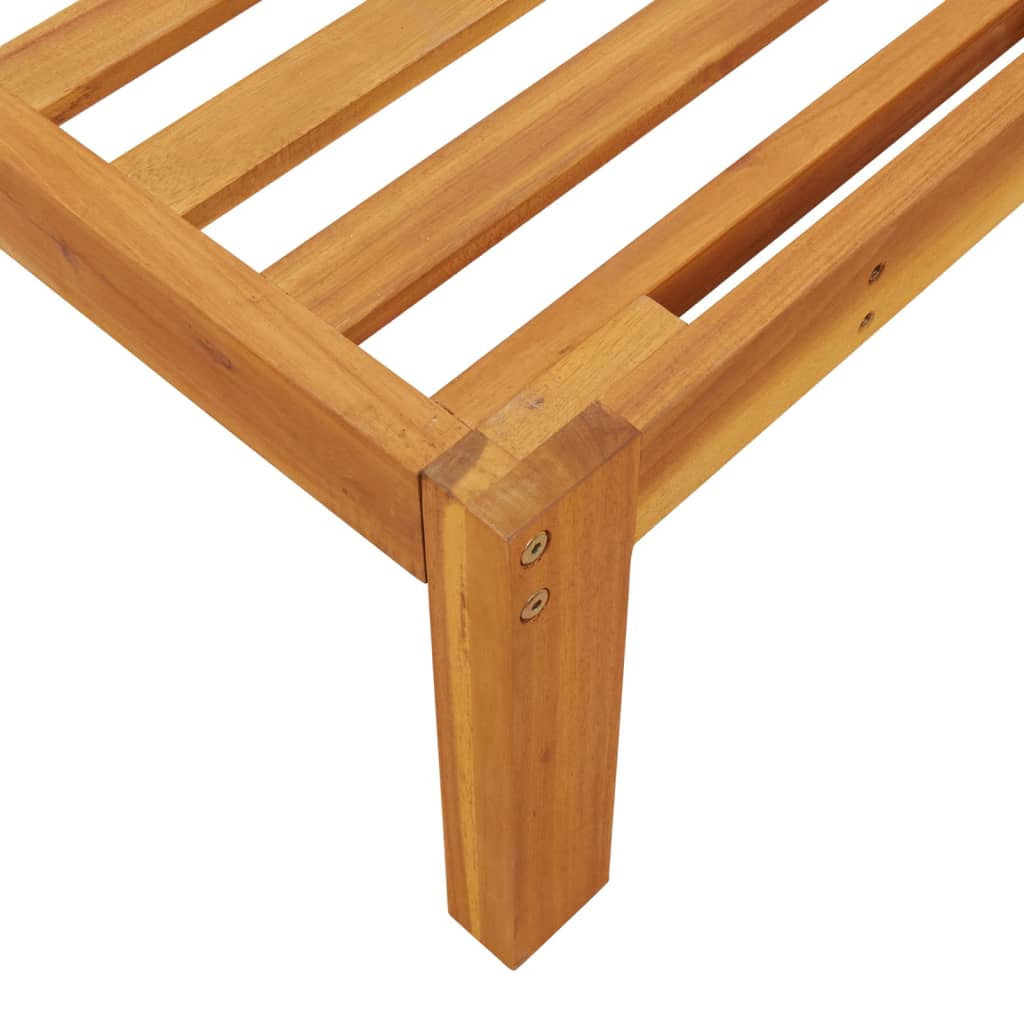 4 piece garden sofa set made from pallets solid acacia wood
