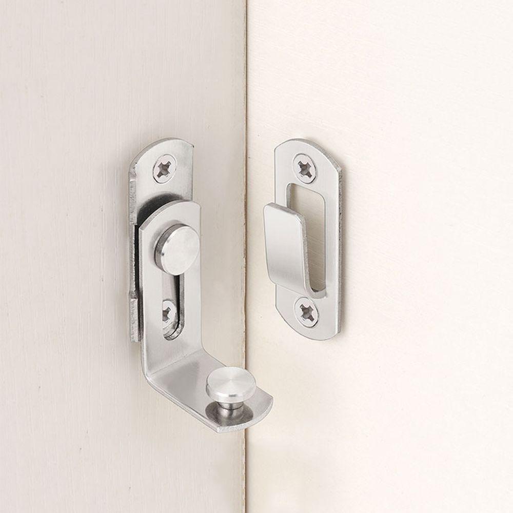 Hardware Fitting Buckle Right Angle Stainless Steel 90 Degree Door Hasp Barn Latch Cabinet Lock