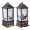 Retro LED Candlestick Lantern Light Candle Holder Lamp Christmas Home Table Decor