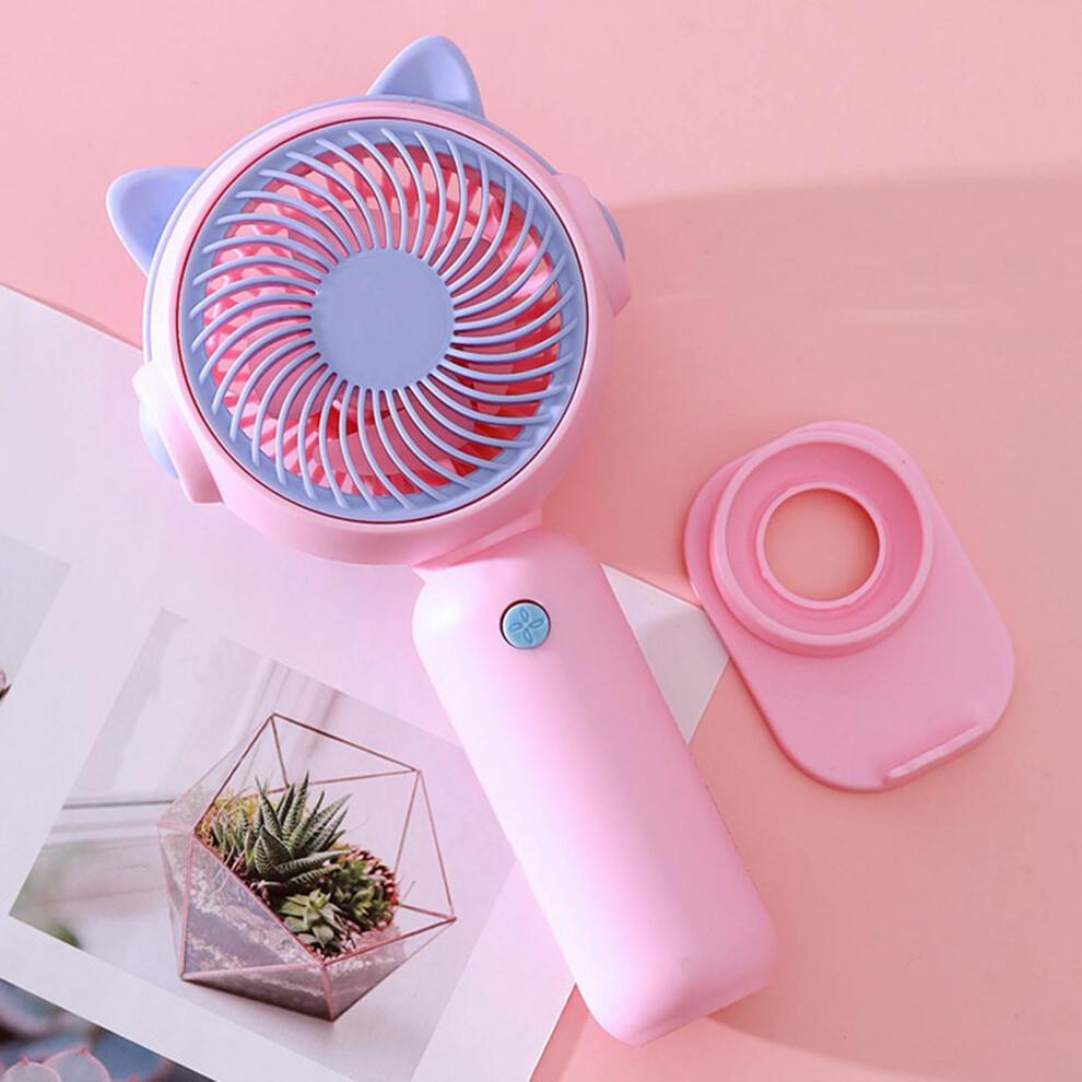 Leichter Handventilator, tragbar, batteriebetrieben,-Grün
