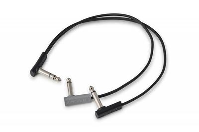 RockBoard RBO CAB FY 30 BK плоский коммутационный Y-образный кабель 30 см плоский кабель Y-образный