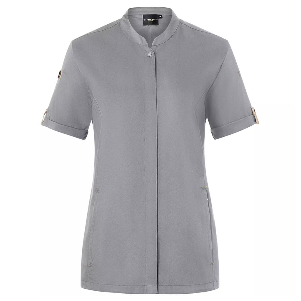 Womens/Ladies Green-Generation Chef Jacket