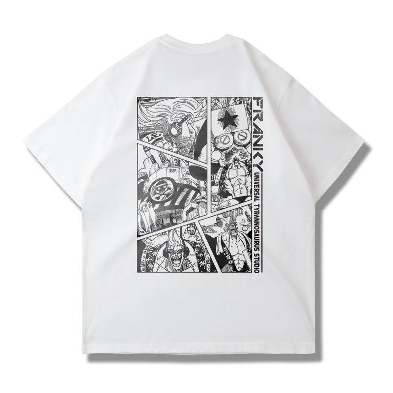 One Piece Graphic TShirt Luffy ACE Anime Tee Unisexs 2026 Summer Fashion Oversize Street Casual Y2K Tops Streetwear Clothing