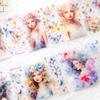 1Roll Girl's Flower Dream Series PET Tape Скрапбукинг Наклейки Идеальный Коллаж Журналирование Дневник Рукоделие Товары Для Сделай Сам
