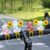 Riding Ornaments Cute Animal Dolls Strap-on Motorcycles Bicycle Take-out Trucks Decorative Motorcycle Culture Peripheral Goods