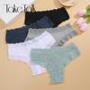 Seamless Lace Panty for Women Sexy Panties Comfortable Underwear Lingerie Female Cotton Floral Thongs