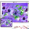 5D DIY Flower Potted Plant Cross Stitch Rhinestones Diamond Drawing Embroidery Mosaic Home Decor
