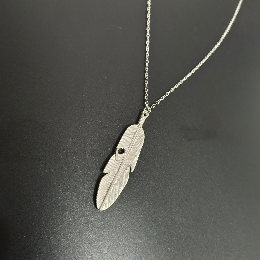 Bohemian Retro Feather Tassel Clavicle Necklace for Women