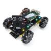 Набор автомобиля с колесами Меканум Freenove для Raspberry Pi и с подсветкой по линии лица, обходом препятствий, приложением и сервоприводом Pi Не 5, 4, B, 3, B+, Zero, 2, W, Следование по линии, Следование по линии,