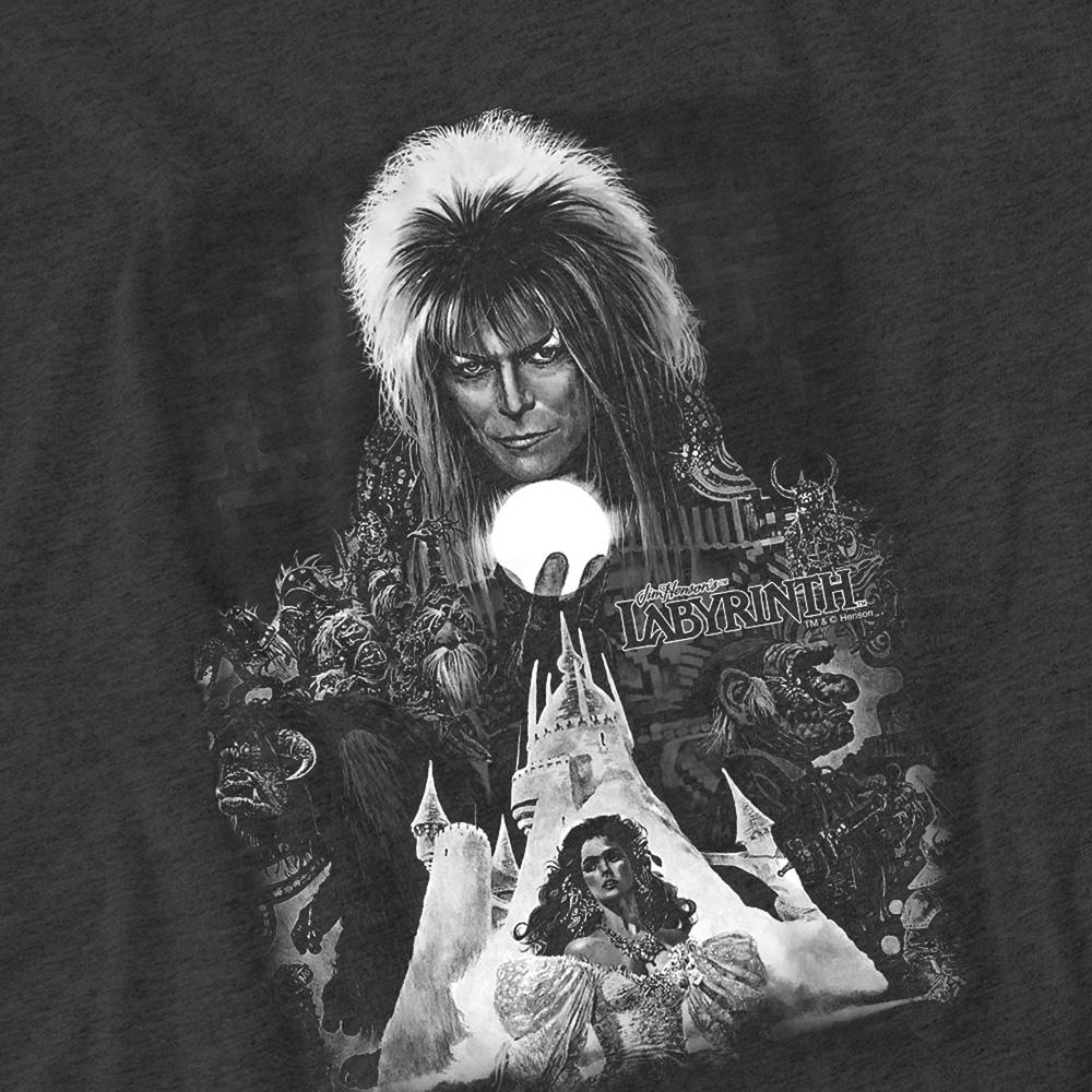 Labyrinth Unisex Adult Castle T-Shirt