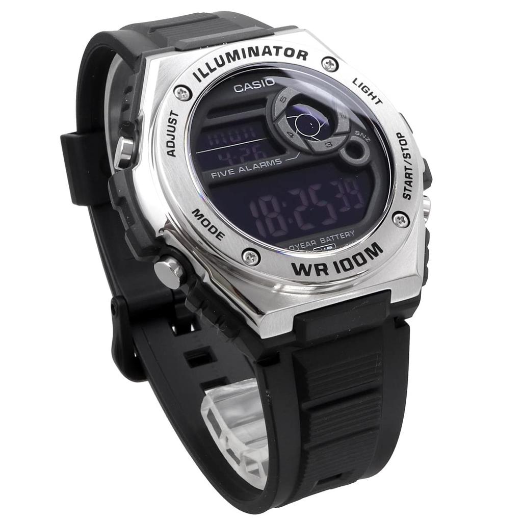 Casio Standard Digital Watch with Inverted LCD Overseas Model [Casio] Men's Multi-Alarm MWD-100H-1BV [Item]