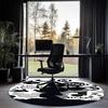 Mickey Printed Round Rug Carpet Chair Rug Area Rug Entryway Doormats,for Office Chair Living Room Bedroom Kitchen Room.