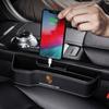 2Pcs Multifunction Car Seat Organizer Seat Crevice Storage Box For Porsche 911 918 928 944 968 Boxster Carrera-GT Cayenne Macan Panamera