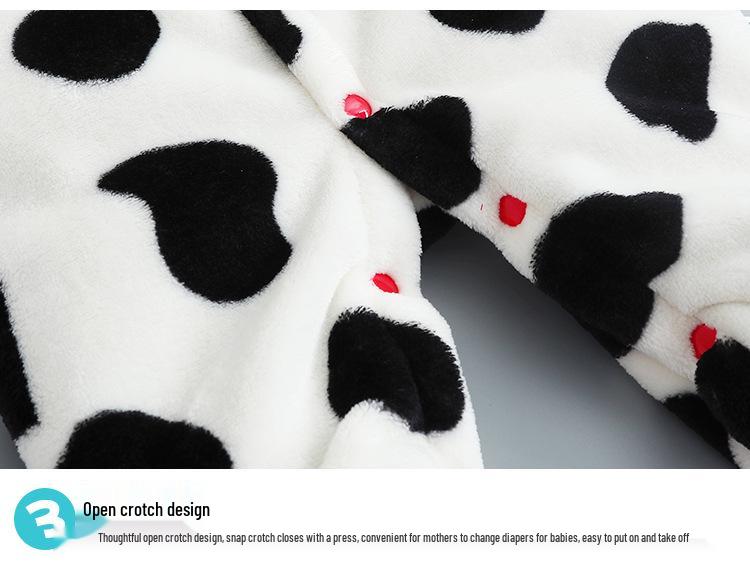 Детская фланелевая цельная пижама-спальный мешок - Милая, стильная, уютная для мальчиков и девочек (Ранняя весна и поздняя осень)