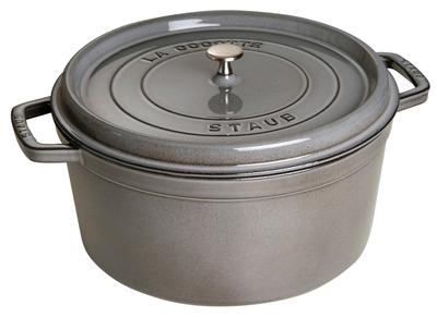 Staub Pico Cocotte Круглый 30 см Серый 40509-862/61-6534-67