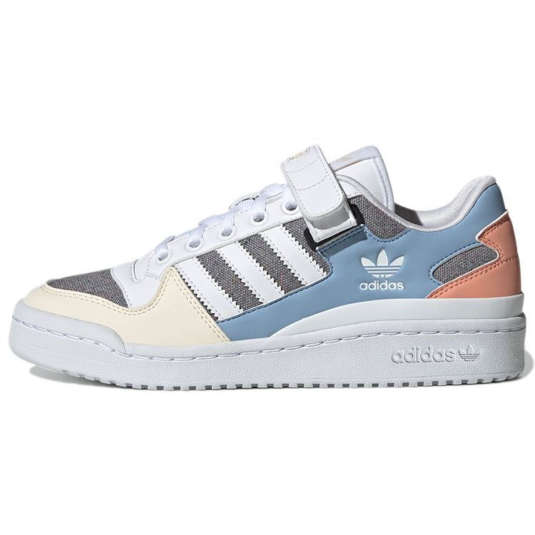 Adidas Originals Forum Low Casual Low-Top Skate Shoes Women Sneaker White Blue Gray GZ4405