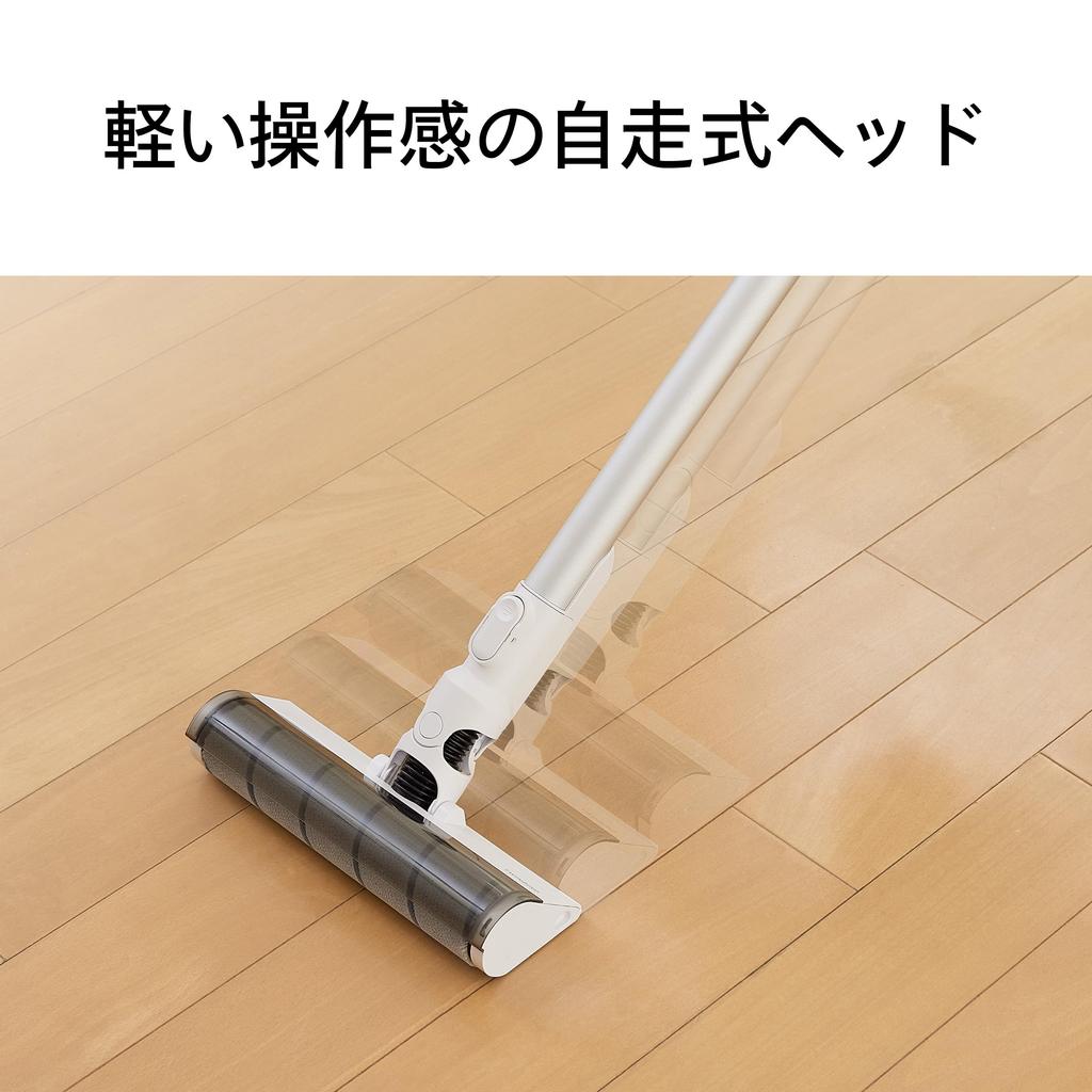 Twin Bird Vacuum Cleaner Dock Suction Type Cordless Stick Cleaner Rechargeable White TC-E292W