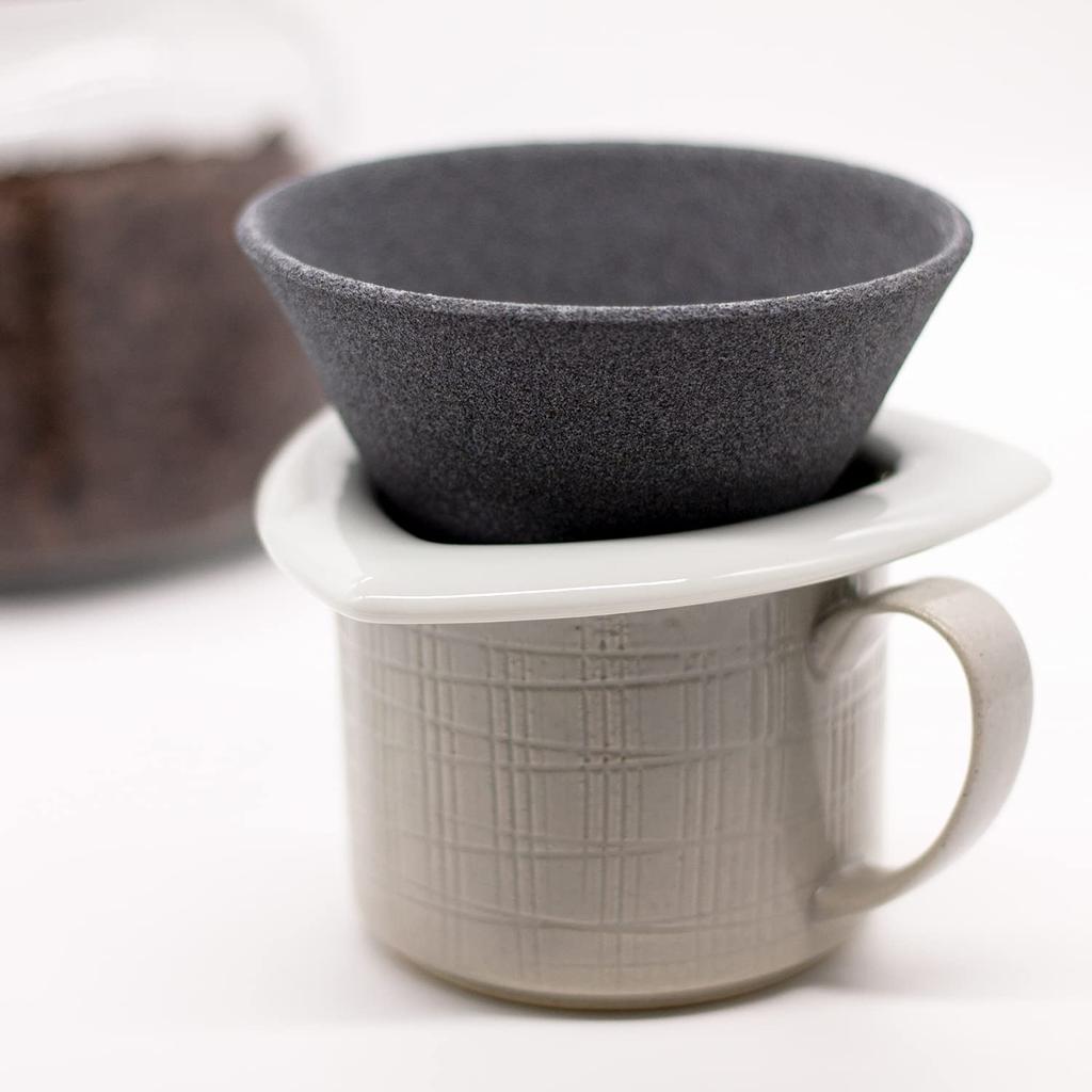 Стандартный керамический фильтр-капельница COFIL с отдельным основанием, белый 13904002