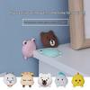 Newcomer Exclusive 3-Pack: Cute Cartoon Anti-collision Stickers for Doors and Refrigerators
