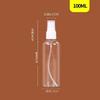 Clear Empty Small Spray Bottle Fine Mist 2oz/55ml Refillable Pocket Size Sprayer Plastic Travel Bottle Set Makeup Bottle
