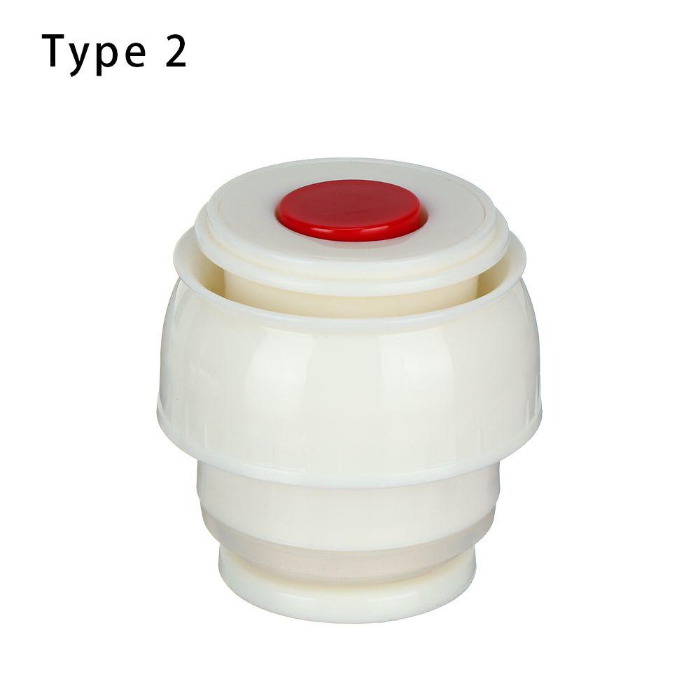 Universal Outdoor Travel Drinkware Flask Lid Water Bottle Cap Vacuum Cup Outlet Valve Mug Cover
