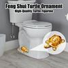 Черепаха Орнамент Мини Фэн Шуй Деньги Фигурка Черепахи Керамическая Статуя Черепахи для Бонсай Аквариум Украшения